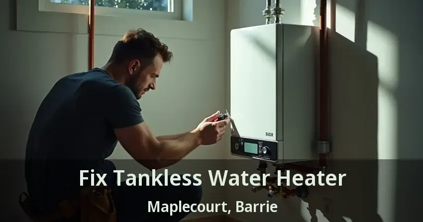 Fix Tankless Water Heater Maplecourt, Barrie - ON Fix Tankless Water Heater Maplecourt, Barrie - ON