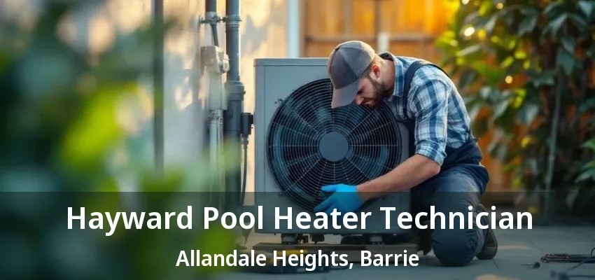 Hayward Pool Heater Technician Allandale Heights, Barrie - ON Hayward Pool Heater Technician Allandale Heights, Barrie - ON