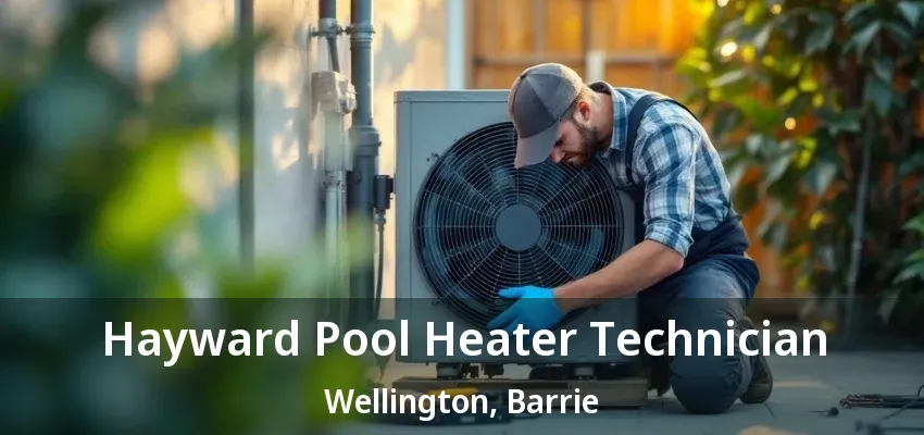 Hayward Pool Heater Technician Wellington, Barrie - ON Hayward Pool Heater Technician Wellington, Barrie - ON