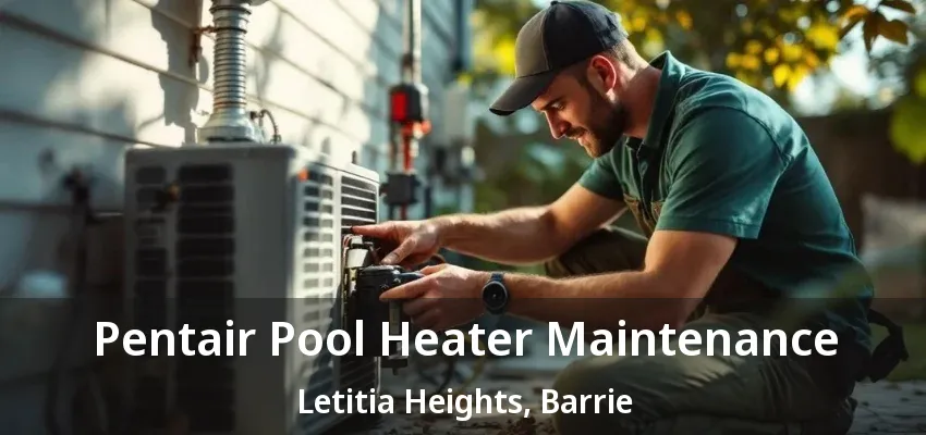 Pentair Pool Heater Maintenance Letitia Heights, Barrie - ON Pentair Pool Heater Maintenance Letitia Heights, Barrie - ON