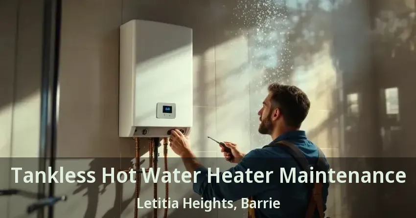 Tankless Hot Water Heater Maintenance Letitia Heights, Barrie - ON Tankless Hot Water Heater Maintenance Letitia Heights, Barrie - ON