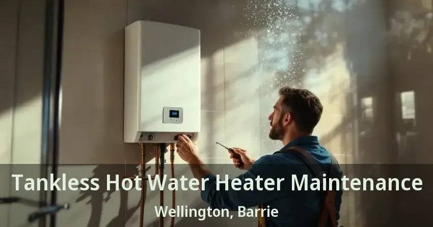 Tankless Hot Water Heater Maintenance Wellington, Barrie - ON Tankless Hot Water Heater Maintenance Wellington, Barrie - ON