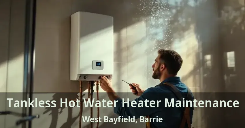 Tankless Hot Water Heater Maintenance West Bayfield, Barrie - ON Tankless Hot Water Heater Maintenance West Bayfield, Barrie - ON