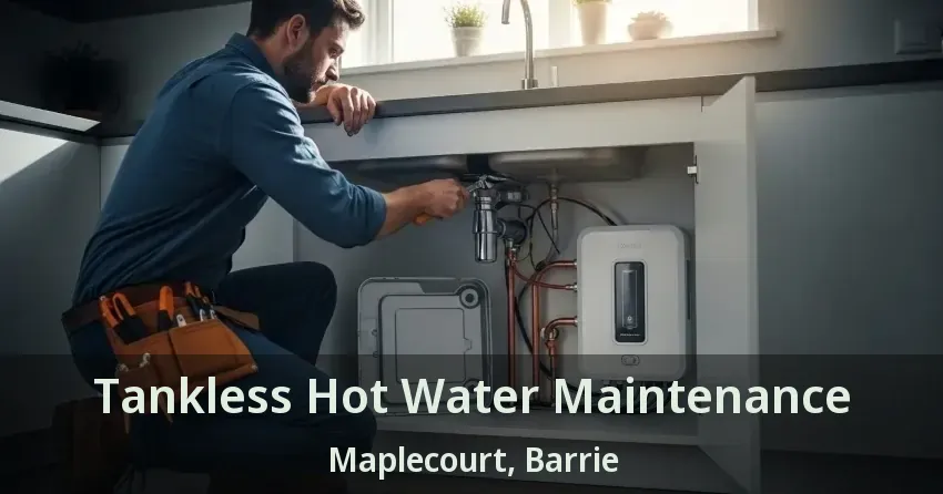Tankless Hot Water Maintenance Maplecourt, Barrie - ON Tankless Hot Water Maintenance Maplecourt, Barrie - ON