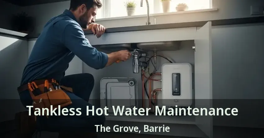 Tankless Hot Water Maintenance The Grove, Barrie - ON Tankless Hot Water Maintenance The Grove, Barrie - ON
